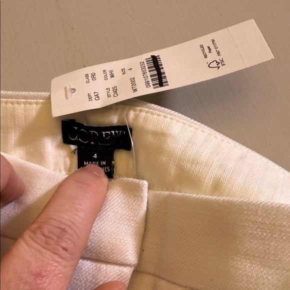 J. Crew Kaya pant in stretch linen blend Size 4 - Picture 10 of 11